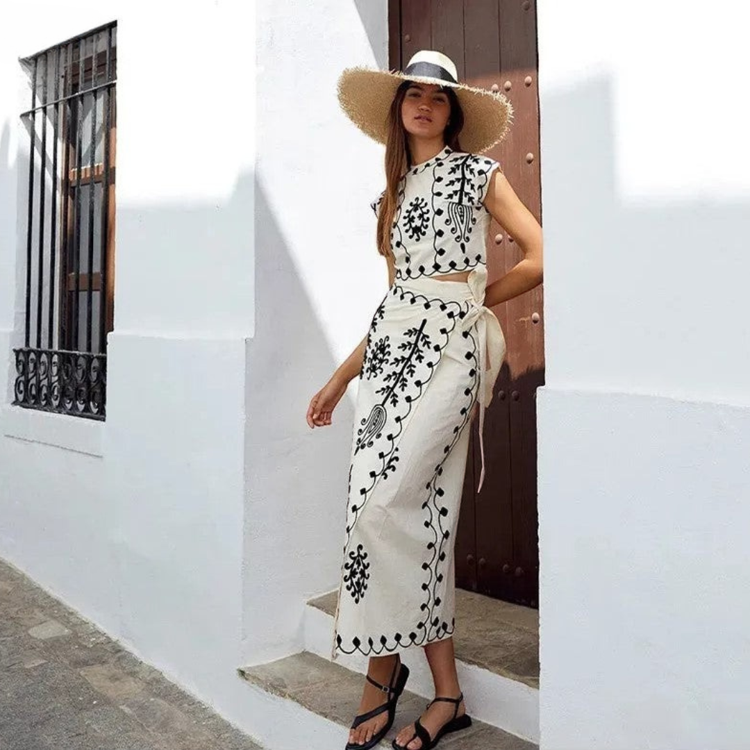 Samos | Skirt With Top Set