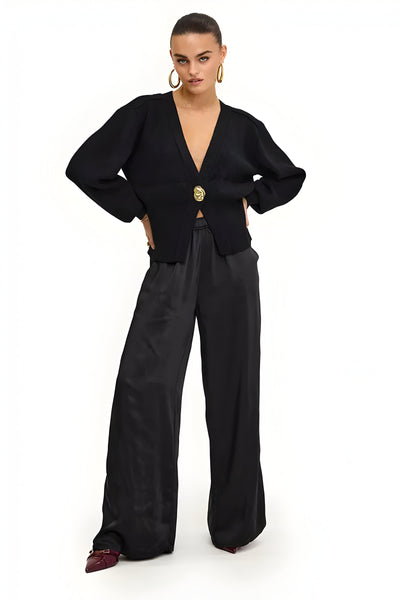 Kubanna | Cardigan with button closure