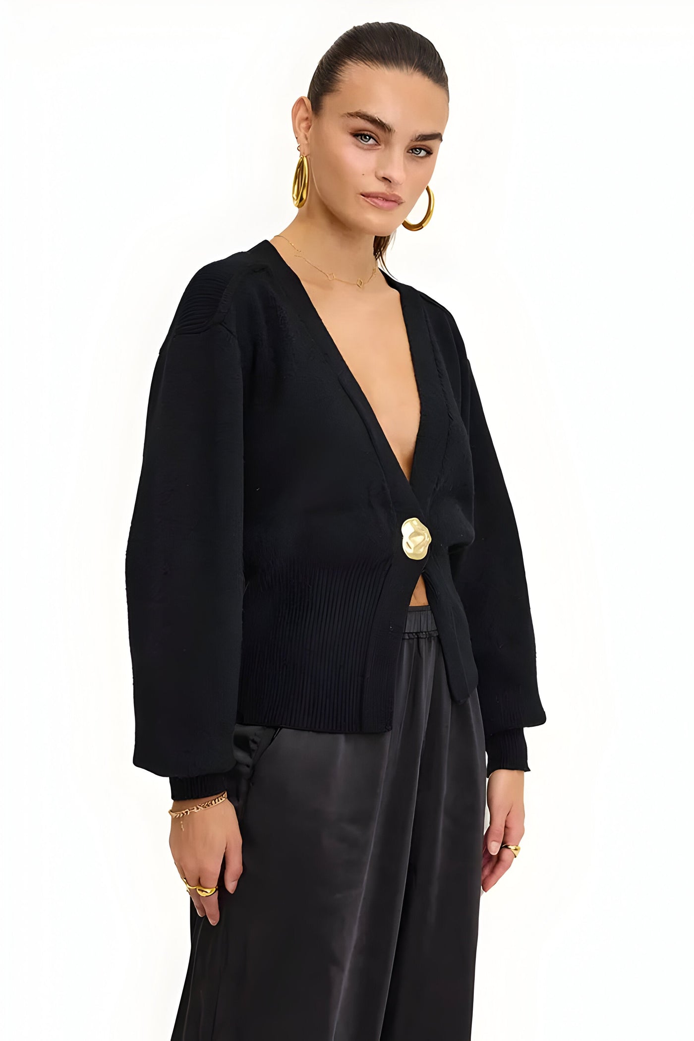Kubanna | Cardigan with button closure