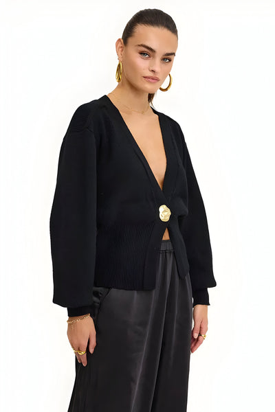 Kubanna | Cardigan with button closure