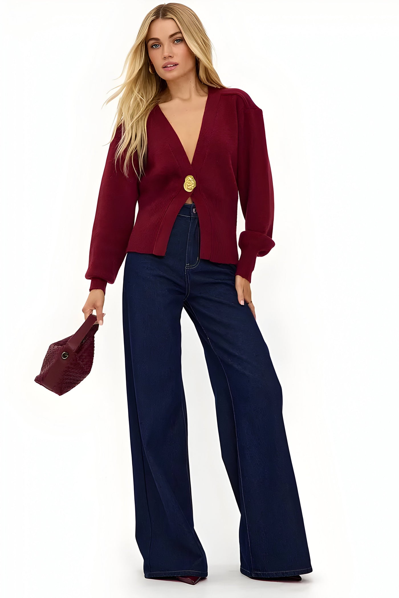 Kubanna | Cardigan with button closure