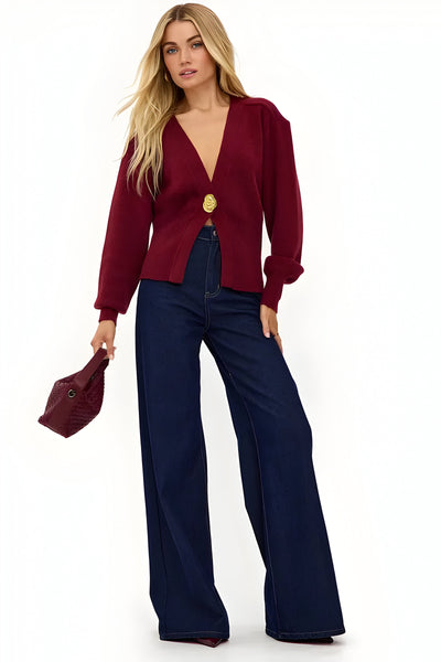 Kubanna | Cardigan with button closure