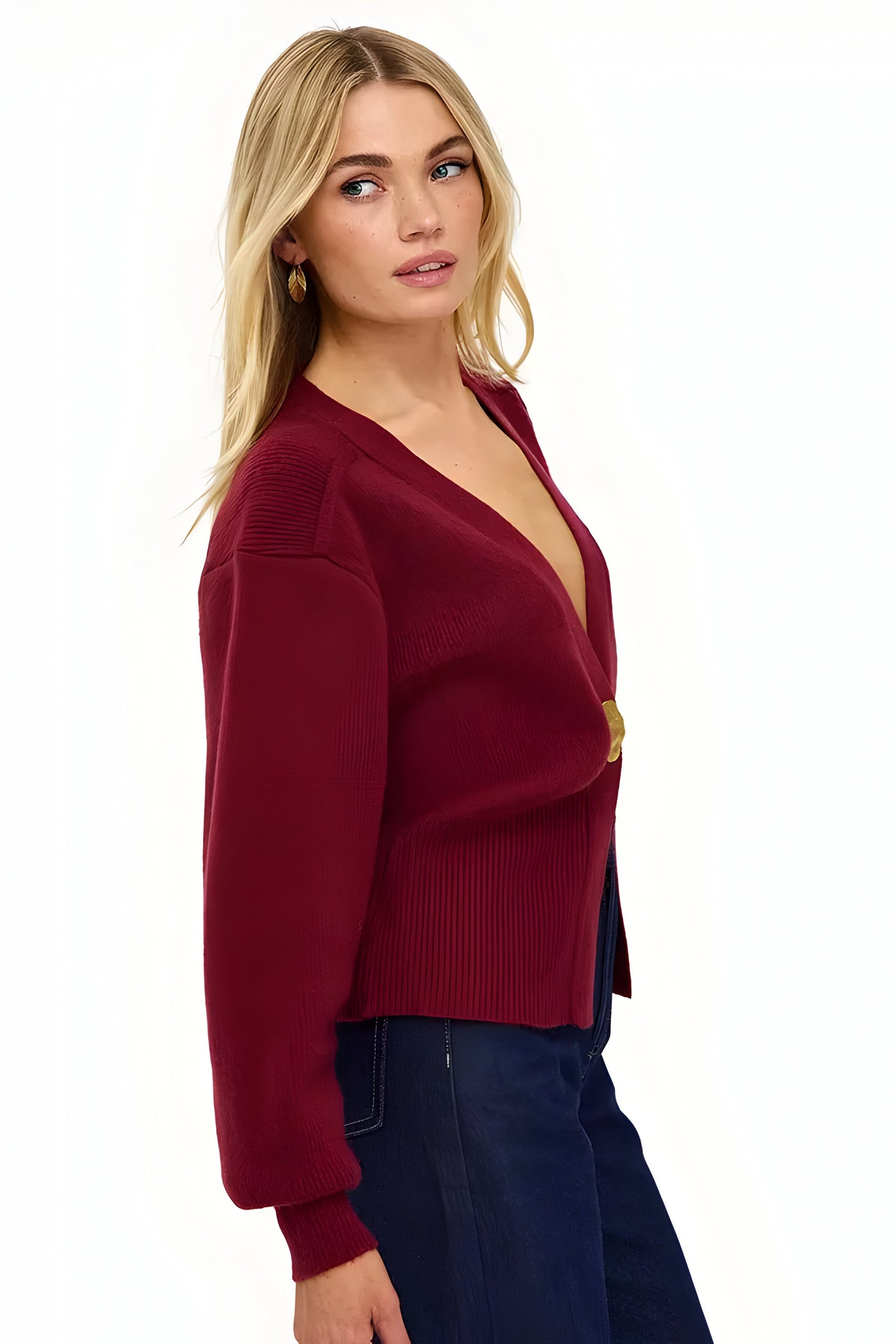 Kubanna | Cardigan with button closure