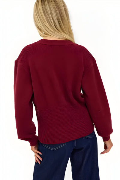 Kubanna | Cardigan with button closure