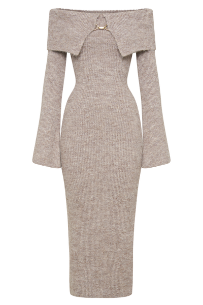 Giulia | Off-Shoulder Knit Dress