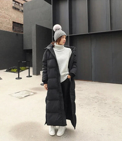 Freja | Long puffer jacket