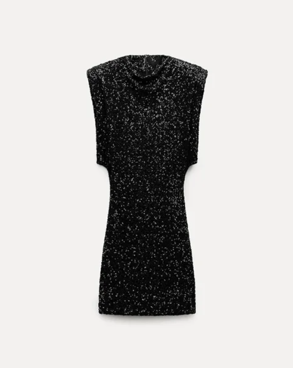 Katie | Elegant Glitter Dress