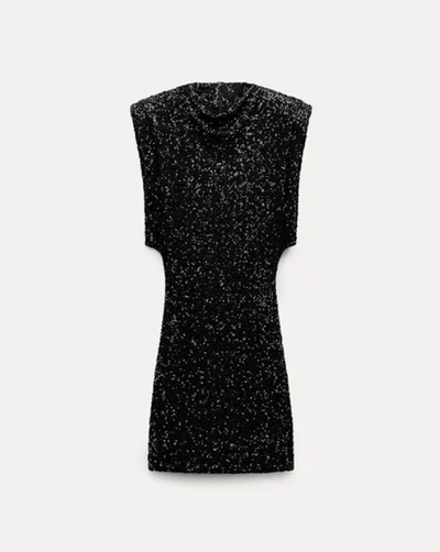 Katie | Elegant Glitter Dress