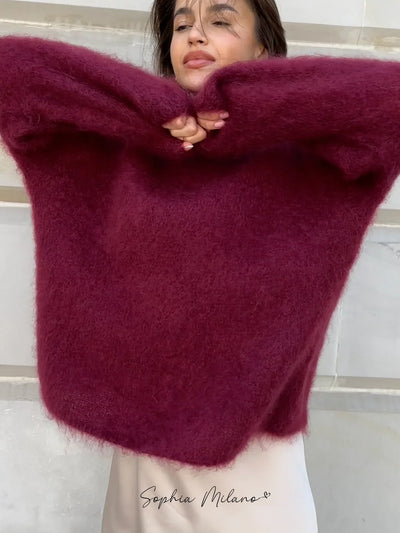 Sara | Mohair Crewneck