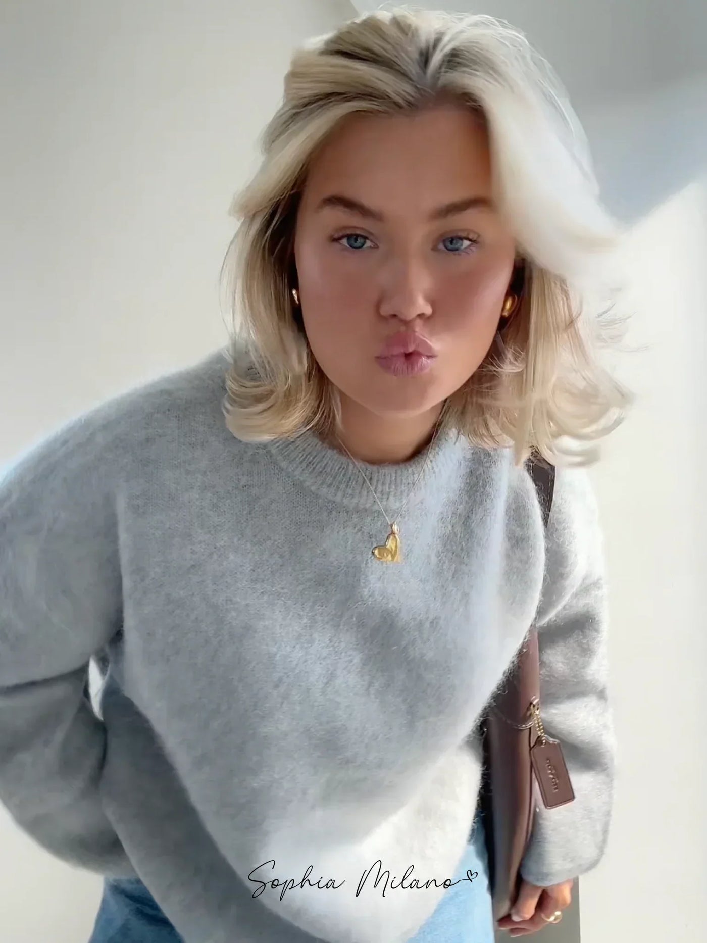 Sara | Mohair Crewneck