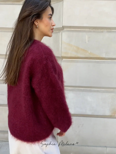 Sara | Mohair Crewneck