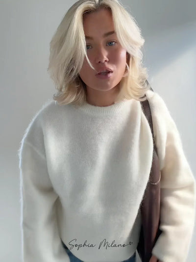 Sara | Mohair Crewneck
