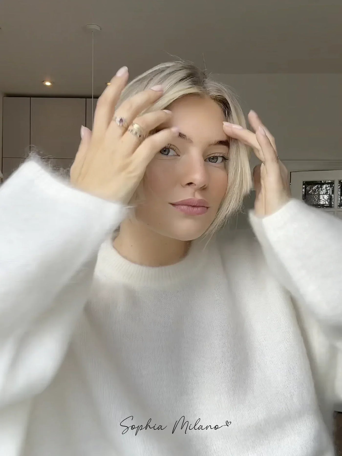 Sara | Mohair Crewneck