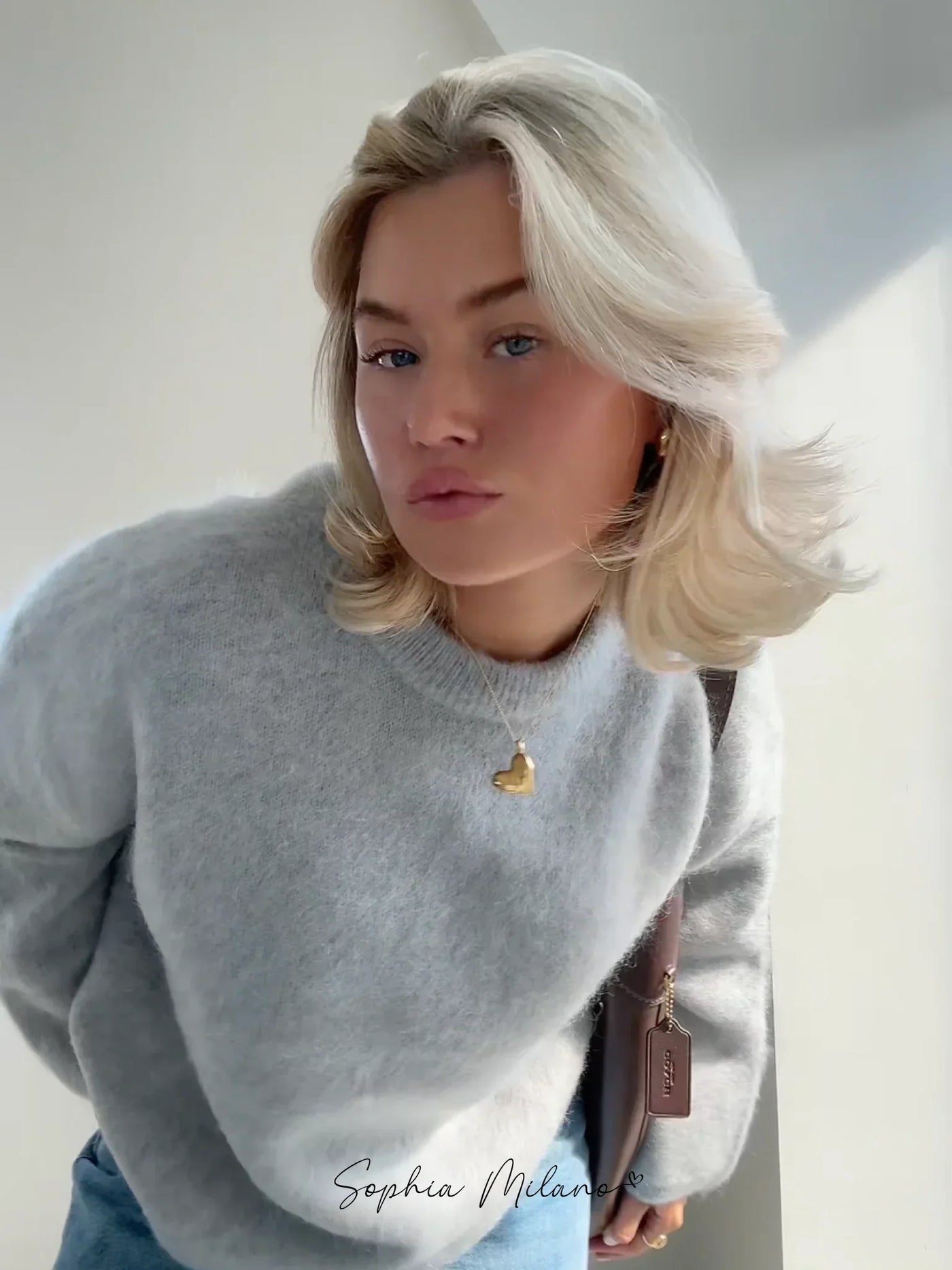 Sara | Mohair Crewneck